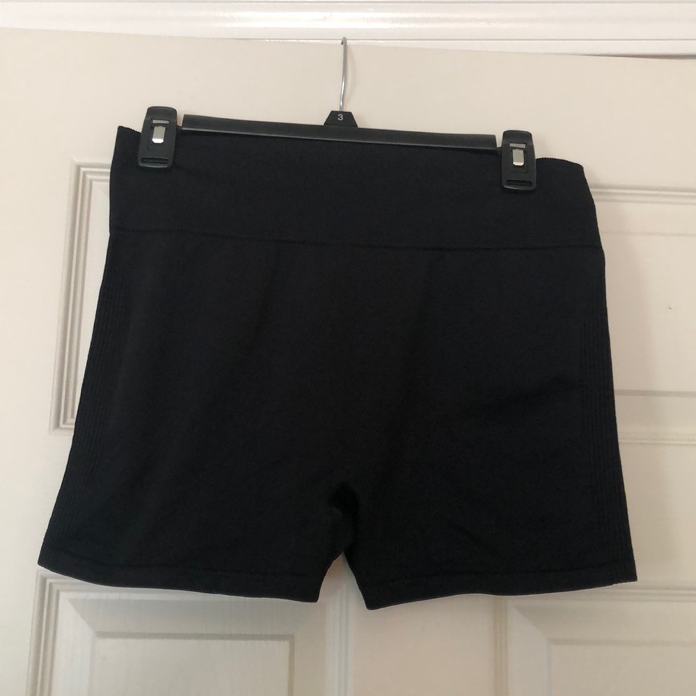 Pink athletic shorts